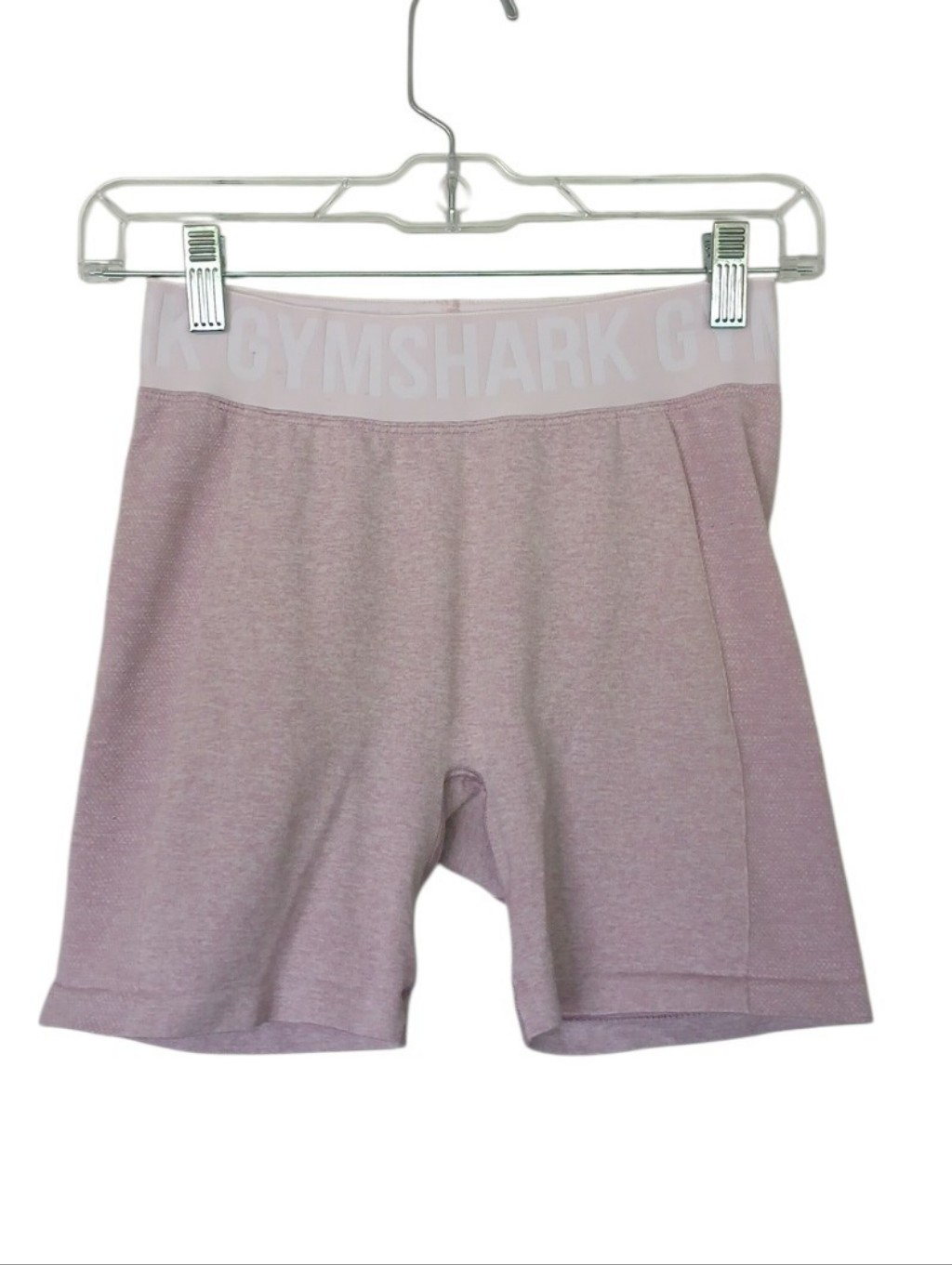 Gymshark Seamless Dusty Pink Light Purple High-Waist Bike Shorts Size Small